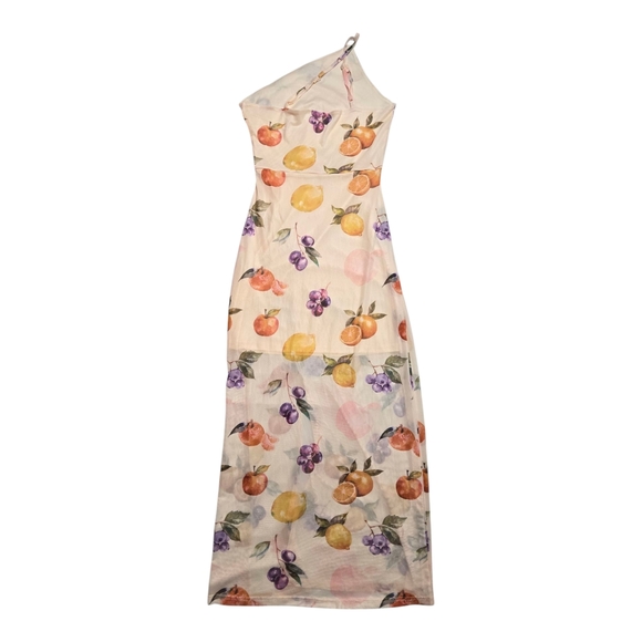 Floral One-Shoulder Dress - Picture 9 of 9